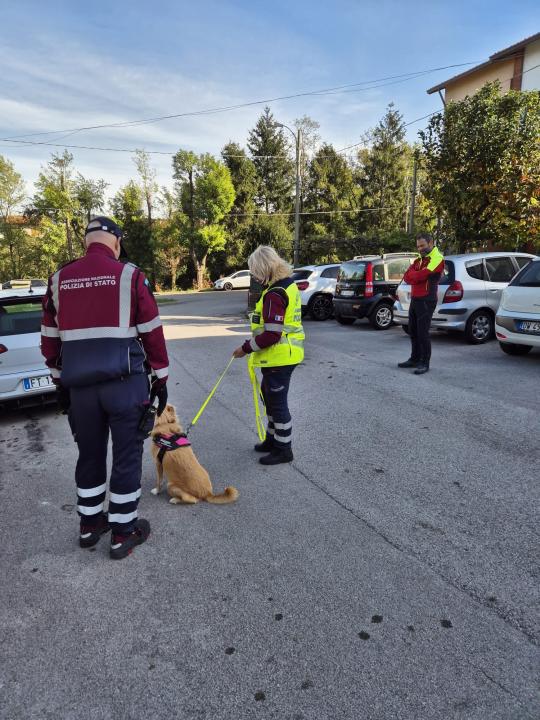 Addestramento operativo con Unità Cinofile OdV AssoPolizia TS