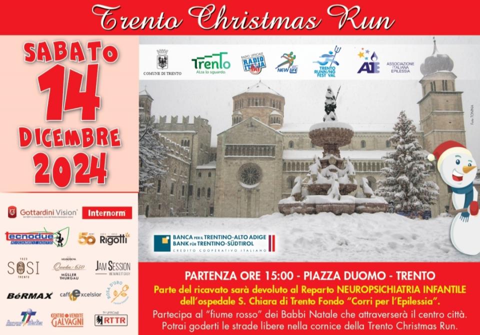 Trento - Mercatino di Natale e Christmas run