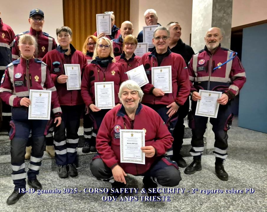 Corso formazione Operatori Sicurezza nelle Manifestazioni Pubbliche