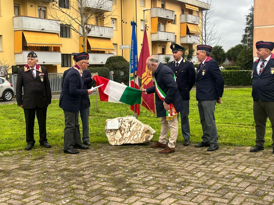 Commemorazione Guardia di P.S., Mario Buffoni, caduto nell'adempimento del dovere