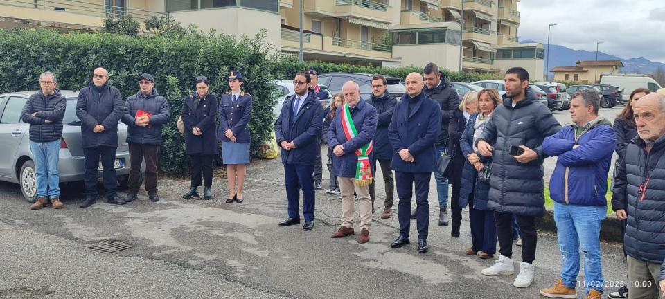 Commemorazione Guardia di P.S., Mario Buffoni, caduto nell'adempimento del dovere