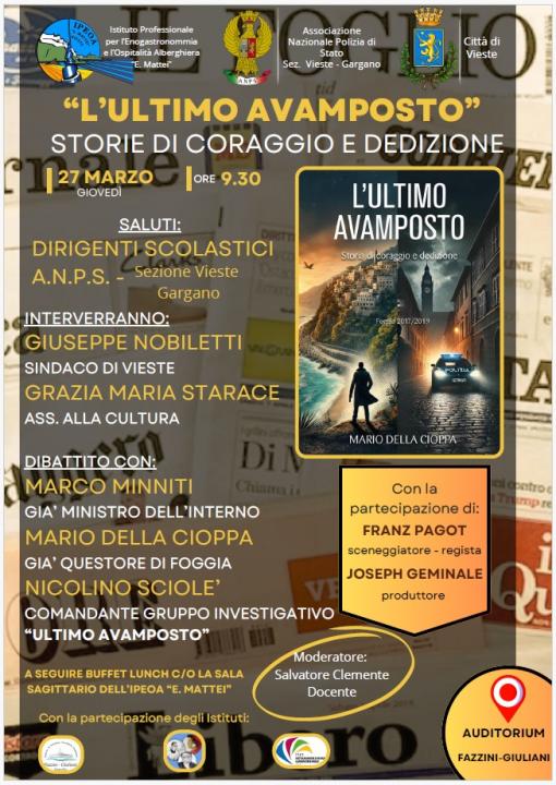 VIESTE: Convegno con presentazione del Libro
