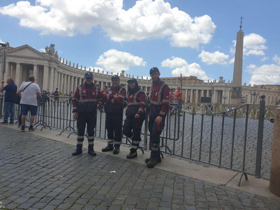 Assistenza alla popolazione per le elezioni del Santo Padre