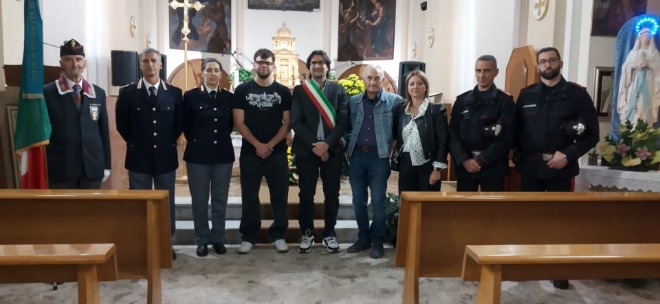 Commemorazione dell'Agente Scelto della Polizia di Stato Valerio Valentini