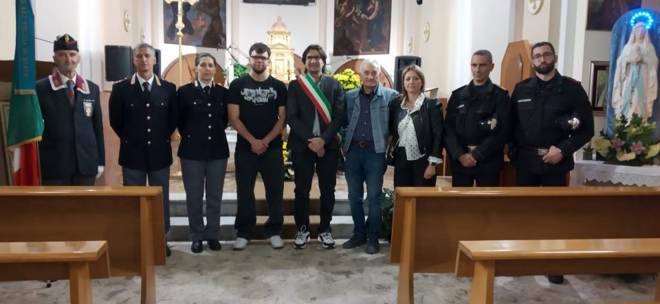 Commemorazione dell'Agente Scelto della Polizia di Stato Valerio Valentini