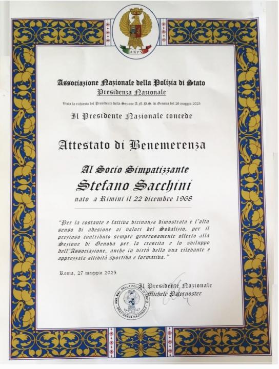 Corso di aggiornamento riservato al personale della Polizia di Stato