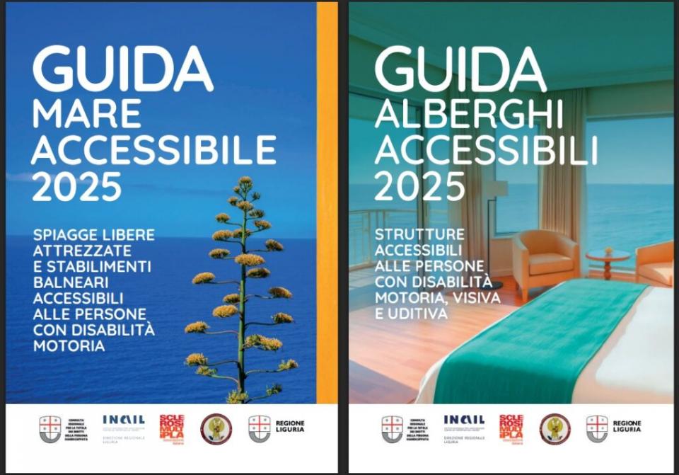 Liguria, presentate le guide 2025 dedicate al turismo per persone con disabilità motoria.
