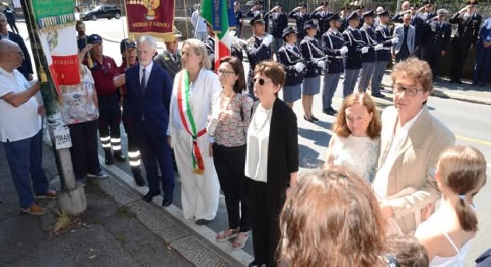 47° anniversario dell'uccisione del Comm. Capo di PS Antonio Esposito MOVC