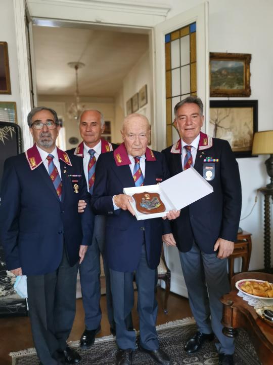 Il 4 luglio 2025, il socio Benemerito, Paolo Chiossone, ha compiuto 105 anni.