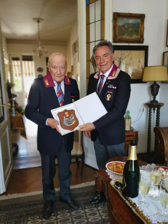Il 4 luglio 2025, il socio Benemerito, Paolo Chiossone, ha compiuto 105 anni.