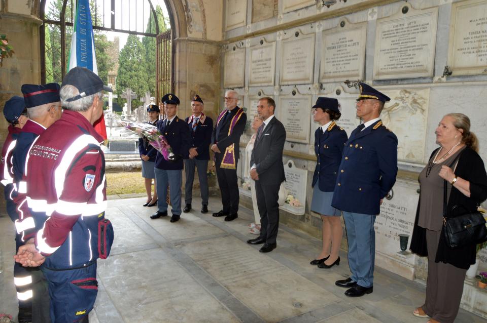 Commemorazione del Commissario Giuseppe Cangiano nel 105esimo della morte