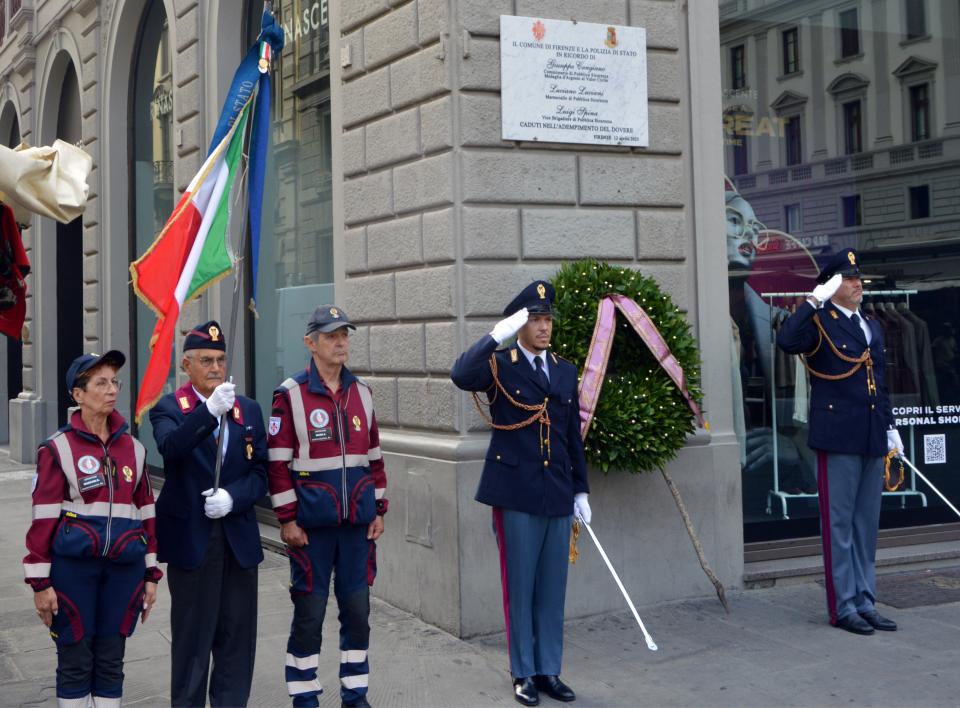 Commemorazione del Commissario Giuseppe Cangiano nel 105esimo della morte