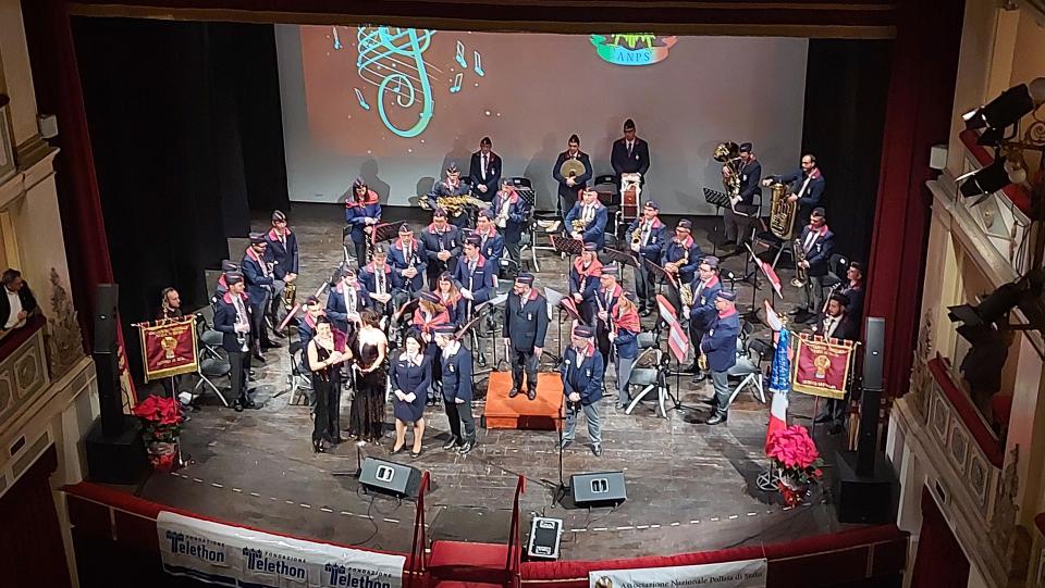 Concerto dell'Orchestra di Fiati dell'ANPS presso la Città di Bitetto (BA)