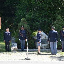 Commemorazione del 57° Anniversario dei caduti di Courmayeur (Aosta).