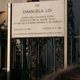 Marsala - Intitolazione strada ove ha sede il Comm.to di PS ad Emanuela LOI