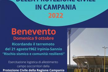 Settimana Nazionale della Protezione Civile in Campania 2022